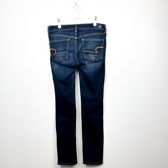American Eagle Super Stretch Skinny Blue Jeans - Picture 11 of 13